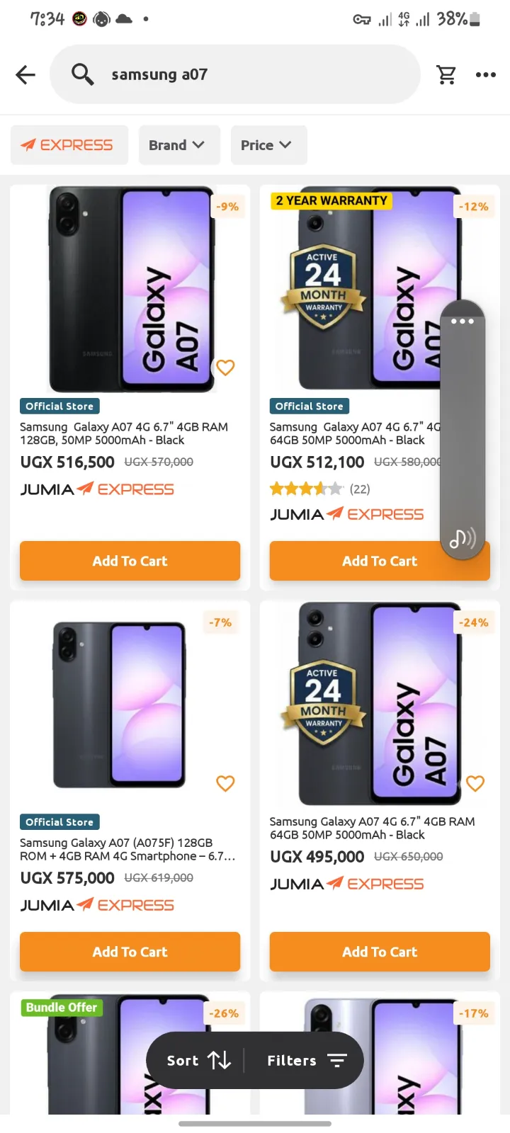 Samsung A07